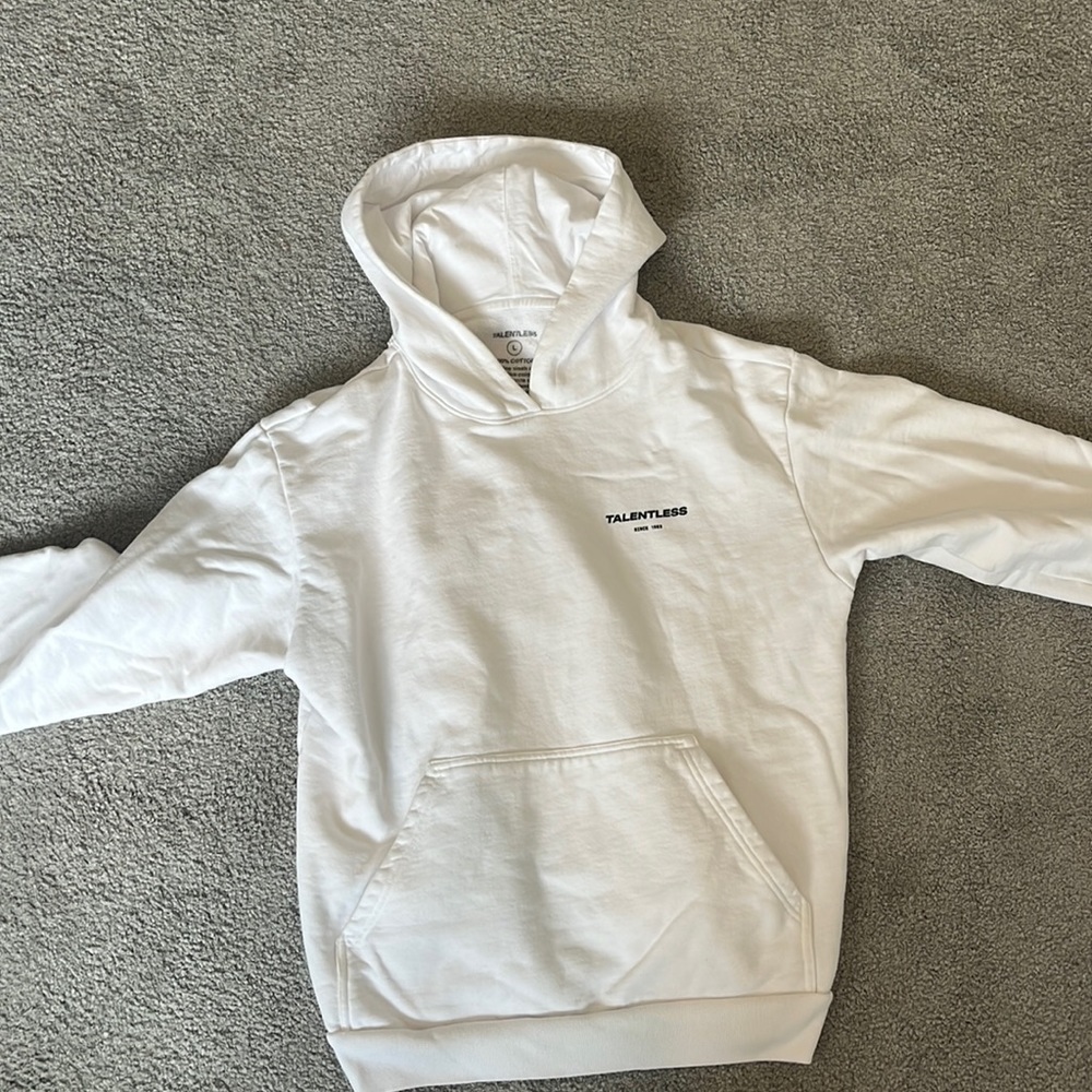 Talentless Scott disick white hoodie